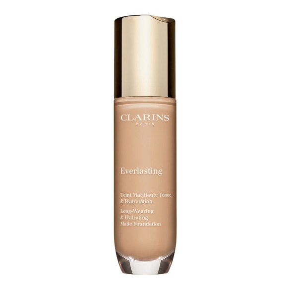 Everlasting Fond de teint - Teint Mat Haute Tenue & Hydratation, CLARINS