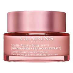 Multi-Active Jour SPF 15 - Crème lissante, booster d'éclat, toutes peaux, CLARINS