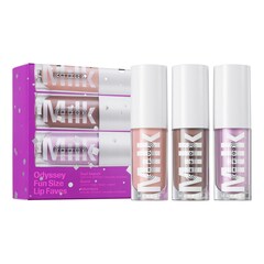 Odyssey Fun Size Lip Faves - Lipgloss-Set auf Ölbasis Odyssey in Reisegröße, MILK MAKEUP