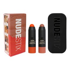 Sunkissed Peach Blush and Bronze 2-tlg. Mini Kit - Make-up Set, NUDESTIX