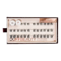 Hybrid (Natural) - Faux cils en grappe, DUFFBeauty