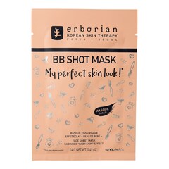 BB Shot Mask - Masque Tissu Visage effet éclat "peau de bébé", ERBORIAN