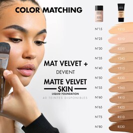 Matte Velvet Skin - Fond de teint mat fluide