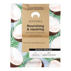 Hair Sleeping Mask - Nacht-Haarpflege Creme-Maske + Haube, SEPHORA COLLECTION