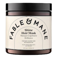 Masque capillaire brillance - Au thé noir, FABLE & MANE