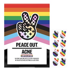 Pride Limited Edition-Patches für Aknebehandlung mit Salicylsäure, PEACE OUT SKINCARE