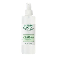RÜCKEN- UND KÖRPERSPRAY MIT NIACINAMID UND B-VITAMINEN - KLÄREND & AUSGLEICHEND, MARIO BADESCU
