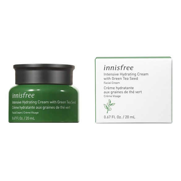 Crème Hydratante Aux Graines De Thé Vert, INNISFREE