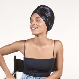 turban pure soie - taille unique