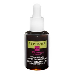 Vitamin C + E Super Glow Serum - Strahlender + ebenmäßiger Teint , SEPHORA COLLECTION
