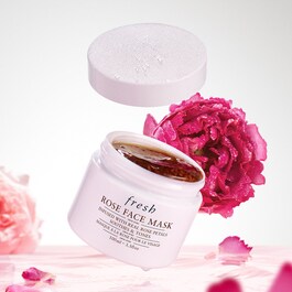 Rose Face Mask - Feuchtigkeitsspendende Gesichtsmaske mit Rosen