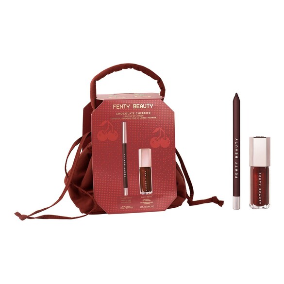Chocolate Cherriez - 2 Lippen Essentials + Hülle, FENTY BEAUTY