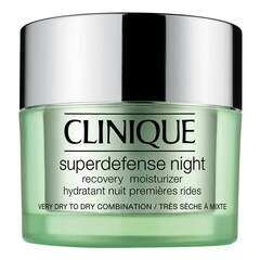 Superdefense Night - Hydratant nuit premières rides, CLINIQUE