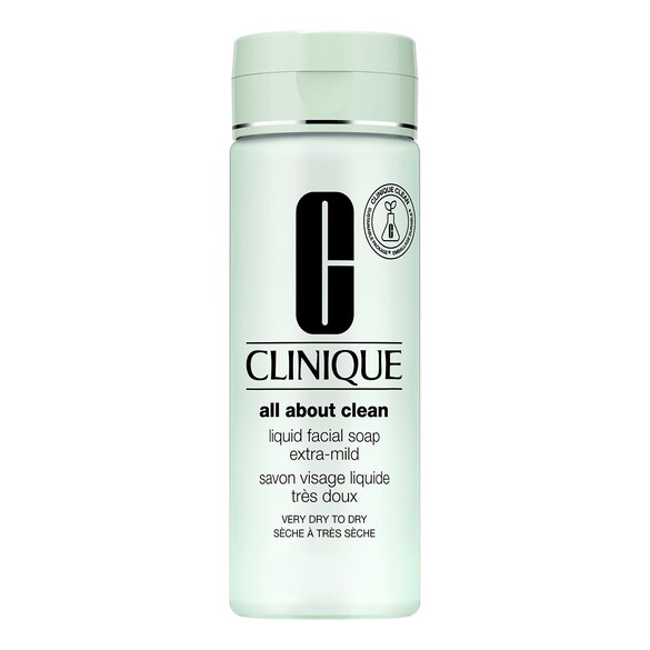 Système de soins en 3 phases - étape 1 :  Liquid Facial Soap mild, CLINIQUE