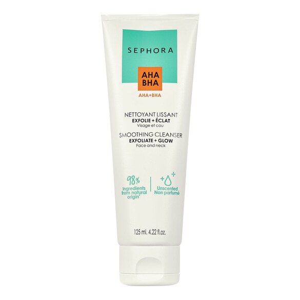 Smooting Cleanser exfoliate + glow - Weiches Reinigungsgel für ein Strahlen , SEPHORA COLLECTION