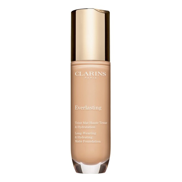 Everlasting Fond de teint - Teint Mat Haute Tenue & Hydratation, CLARINS