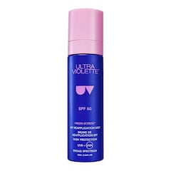 Preen Screen SPF50   - Brume Solaire pour le Visage, ULTRA VIOLETTE