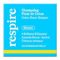 Shampoing solide Doux  - Fleur de coton , RESPIRE