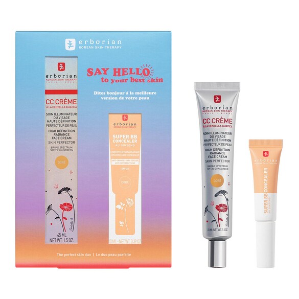 Kit CC Crème x Super BB Concealer - Le duo peau parfaite, ERBORIAN