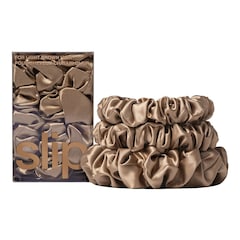 Back to basics - Chouchous Pure Soie Pour cheveux Châtain Clair, SLIP