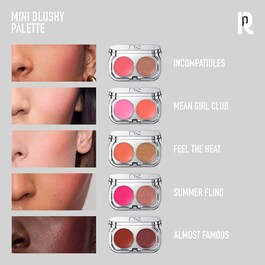 Mini Blushy Palette - Blush Baume Pour Joues et Lèvres