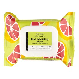 Dual exfoliating wipes - Peelingtücher mit Grapefruit-Extrakt + Fruchtsäuren image