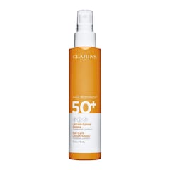 Lait-en-Spray Solaire Corps UVA/UVB 50+ Hydratation, confort, CLARINS