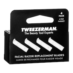 Facial Razor - Rasoir pour visage, lames de rechange, TWEEZERMAN