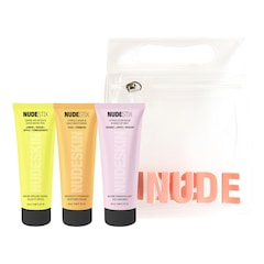NUDESKIN 3-Step Citrus Renew Set - Coffret soin visage, NUDESTIX