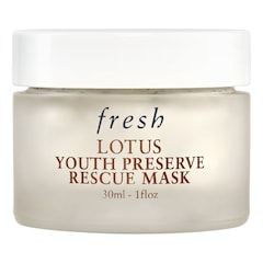 Lotus Youth Preserve Rescue Mask - Masque anti-âge exfoliant au Lotus, FRESH