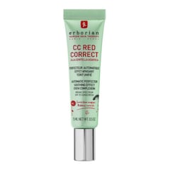 CC Red Correct Spf 25 - Soin correcteur “anti-rougeurs”, effet apaisant, ERBORIAN